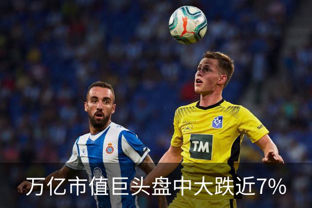 万亿市值巨头盘中大跌近7%