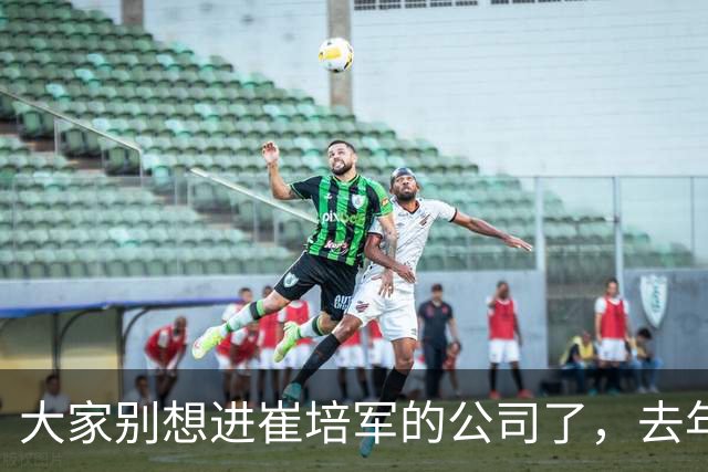 大家别想进崔培军的公司了，去年挣2.7亿，给员工分了1.8亿
