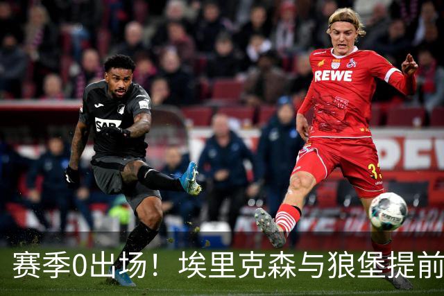 赛季0出场！埃里克森与狼堡提前解约 他曾两次赛场昏厥