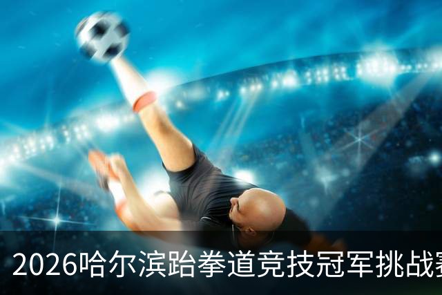 2026哈尔滨跆拳道竞技冠军挑战赛开赛