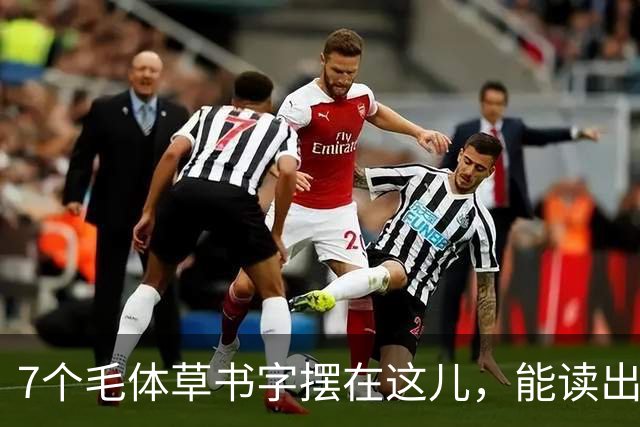 7个毛体草书字摆在这儿，能读出6个的人百里挑一，全认出来的至今没见过——章法藏了多少秘密？